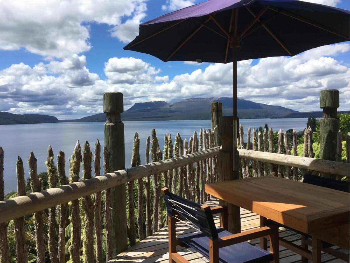 Hotel Te Whare -Lake Tarawera Tree-Top Nest Exteriér fotografie