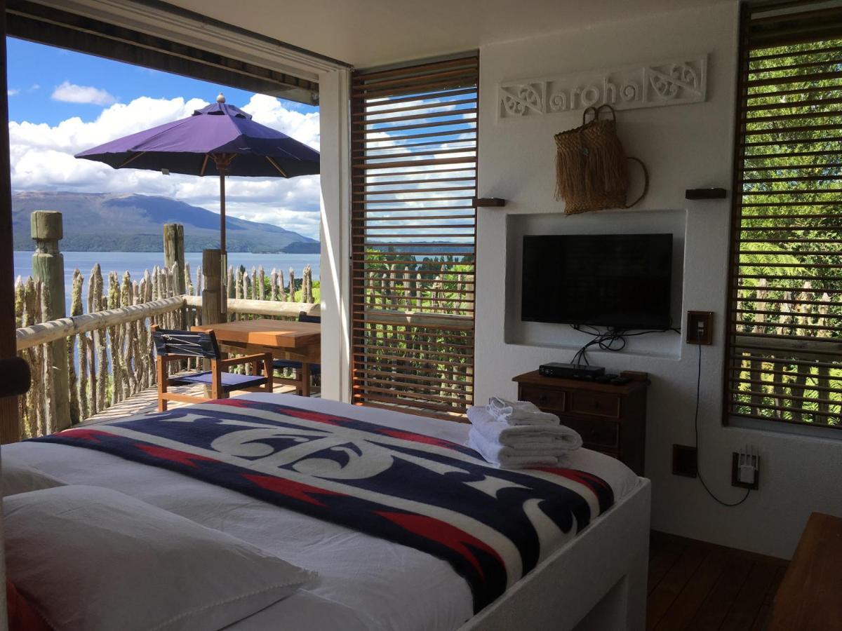 Hotel Te Whare -Lake Tarawera Tree-Top Nest Exteriér fotografie